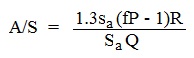 dissolved air flotation design calculations equation for air-solids ratio